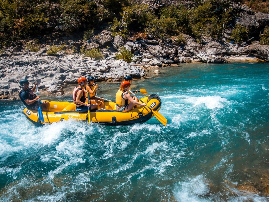 river rafting in rishikesh