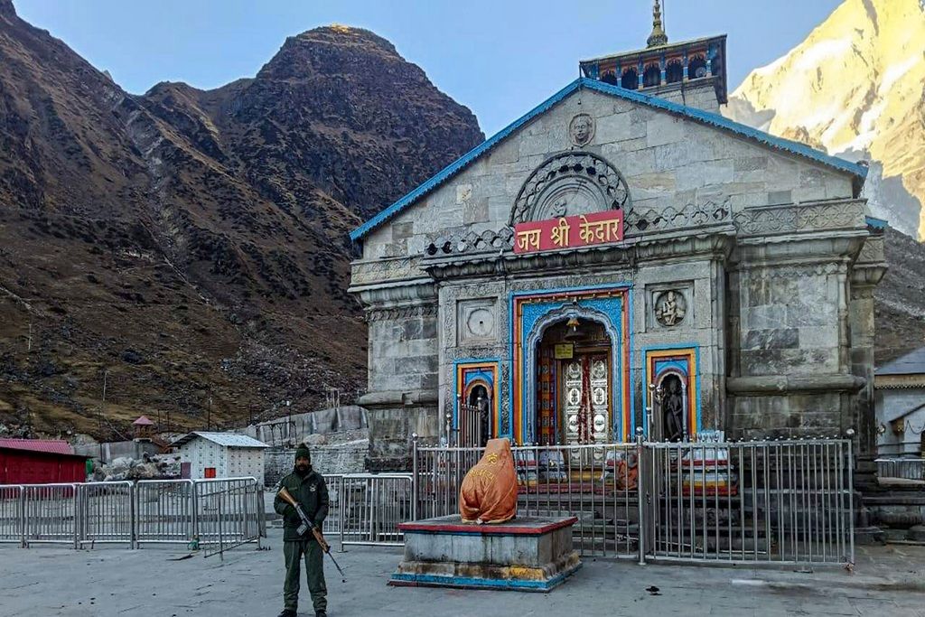 Kedarnath Temple Front View
