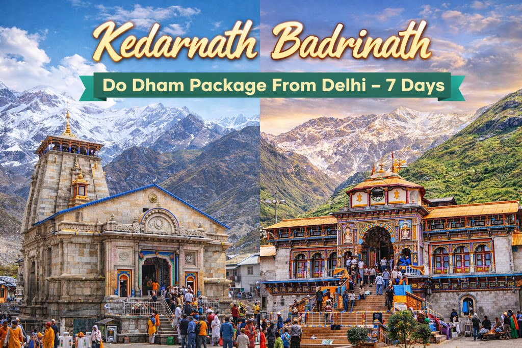 kedarnath badrinath package from delhi