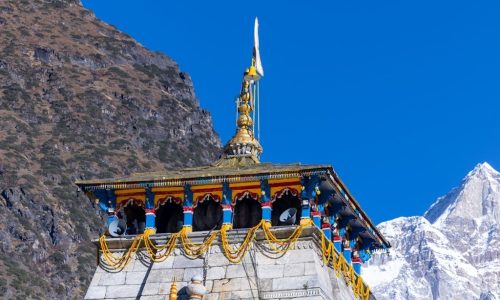 Perch of Kedarnath Temple